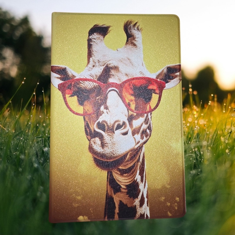 Galaxy A7 Tab Case-Giraffe with Sunglasses